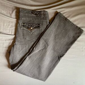 Style & co black studded jeans